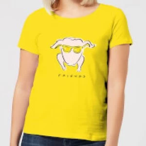 Image of Friends Turkey Womens T-Shirt - Yellow - L - Yellow
