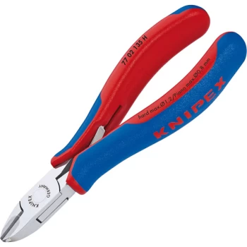 image of Knipex 77 02 135 H Electronics Diagonal Cutters - Carbide Cutting ...