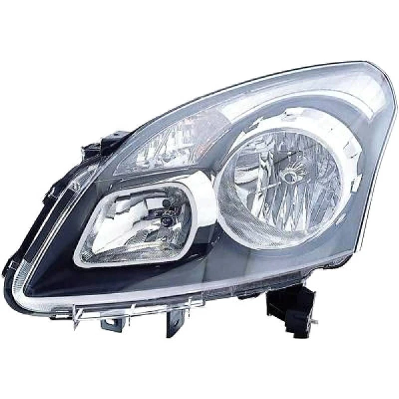 Image of DIEDERICHS 4445080 Headlights H7/H7, Right, with motor for headlamp levelling Headlight (259)