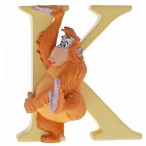 image of Letter K King Louie (Jungle Book) Figurine