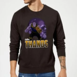 Image of Avengers Thanos Sweatshirt - Black - 5XL