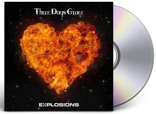 Image of Three Days Grace Explosions CD multicolor