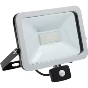 Image of Brackenheath Ispot 30W PIR LED Driverless Floodlight - Black (5700K) - I1038B