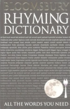 Image of Bloomsbury Rhyming Dictionary. Paperback