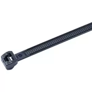 HellermannTyton 118-00066 T120ROS-PA66HS-BK Cable tie Black 100 pc(s)