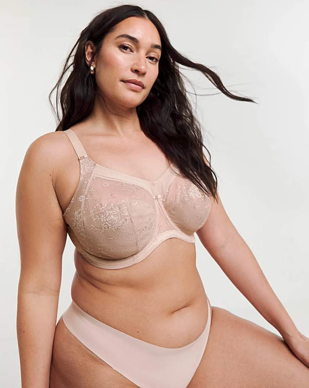 Image of Goddess Goddess Verity Full Cup Wired Bra Fawn Fawn - Goddess - Size: 40HH Fawn Female 40HH SP94936