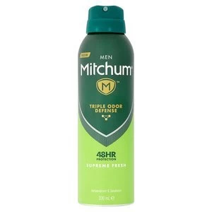 image of Mitchum Supreme Fresh Aerosol Deodorant 200ml