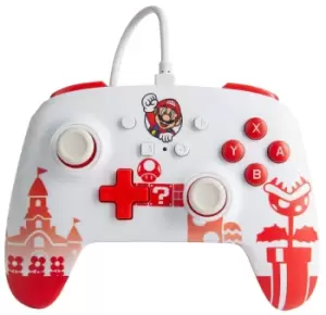 image of PowerA Switch Enhanced Wired Controller - Super Mario