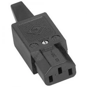 Image of IEC connector C13 Series mains connectors 43R Socket straight