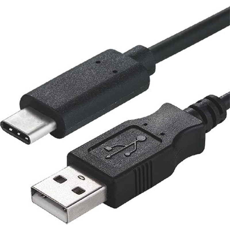 Image of Cablenet Cablenet 2m USB 3.1c Male - USB 2.0 Type A Male Black Cable 40-4062