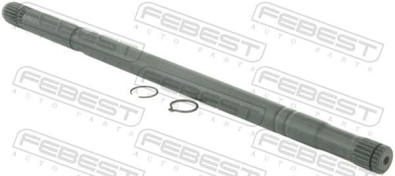 Image of Drive shaft FEBEST 0712-RM413LH