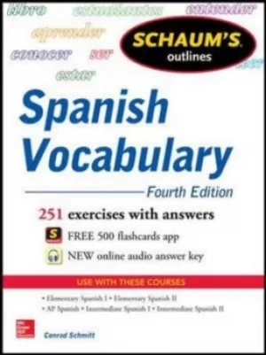 Image of Schaums outline of Spanish vocabulary by Conrad J Schmitt