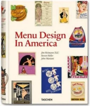 Image of Menu Design in America Hardback