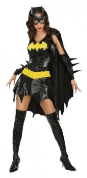 Image of DC Batgirl Fancy Dress Costume Size 8 10