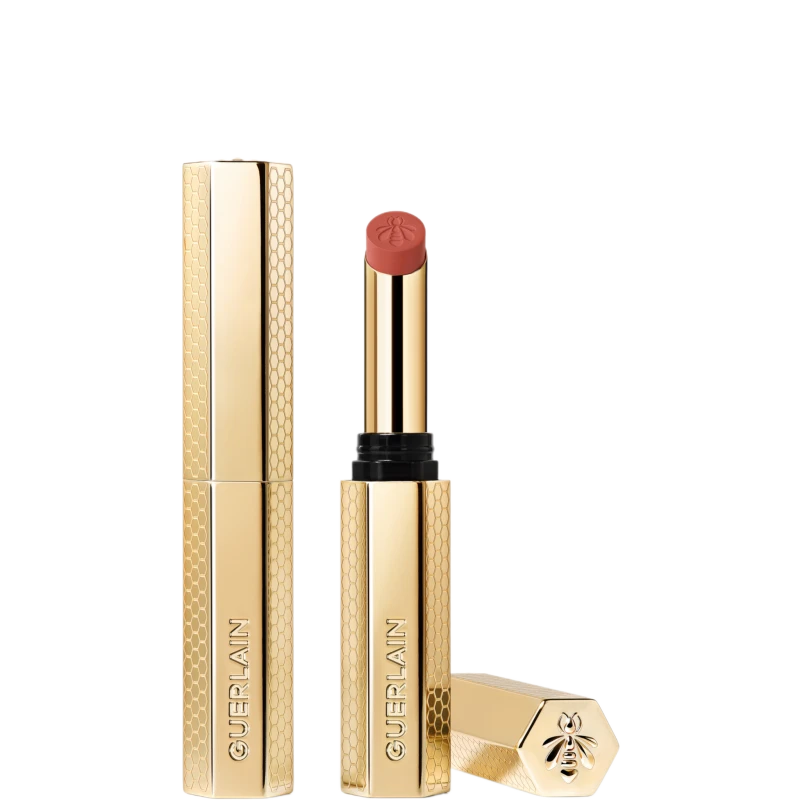 Image of GUERLAIN KISSKISS Blur Matte Lipstick 1.85g 615 - Orange Blossom