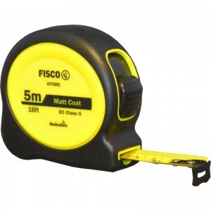 image of Fisco A1 Plus Tape Measure Imperial & Metric 16ft / 5m 19mm