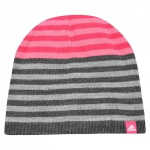 image of adidas Beanie Juniors - Pink/Grey