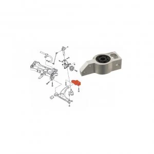 Image of Front Track Control Arm Bush /Bracket - FEBI BILSTEIN 30691