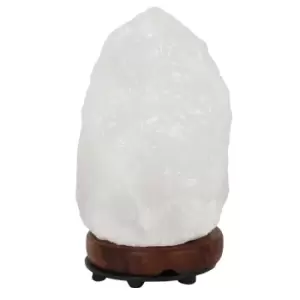 1.2KG Natural White Salt Lamp