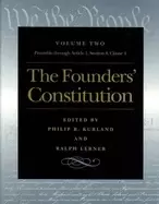 Image of founders constitution preamble through article 1 section 8 clause 4