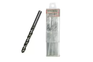 image of Teng Tools DBX120 5x 12.0mm Fully Ground Drill Bit - Split Point - DIN 362