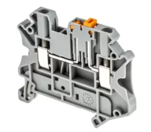 Image of Phoenix Contact 3046362 Terminal Block, Din Rail, 2Pos, 12Awg