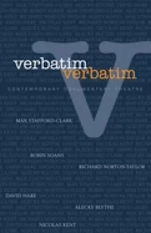 Image of verbatim contemporary documentary theatre