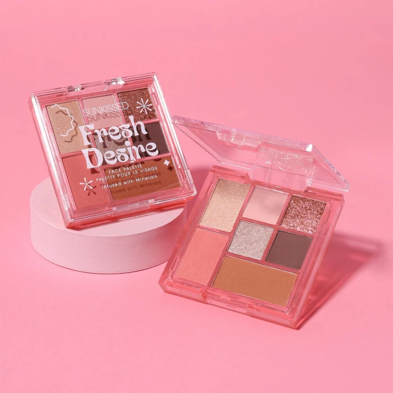 Image of Sunkissed Fresh Desire Face Pallet - 7 Shades