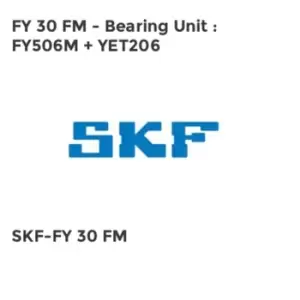 Image of FY 30 FM - Bearing Unit : FY506M + YET206