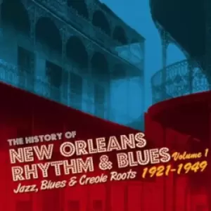 image of Various Artists - The History of New Orleans Rhythm and Blues 1921-1945 - Volume 1 CD Album - Used