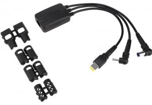 image of Targus 3-Way DC Charging Hydra Cable 3 Pin