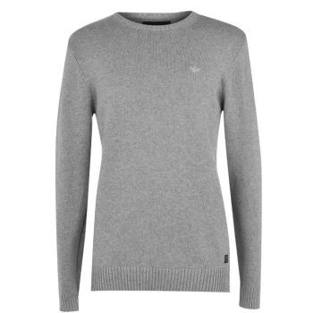 image of Firetrap Galaxade Knit Jumper Mens - Grey