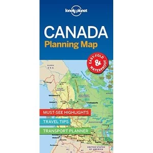 Image of Lonely Planet Canada Planning Map Sheet map, folded 2018