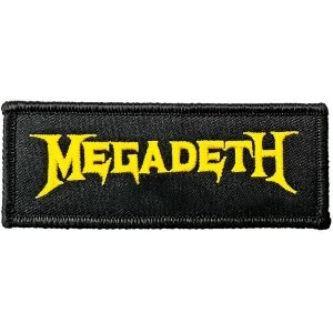 Image of Megadeth - Logo Standard Patch