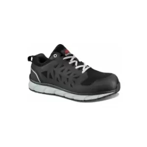 Image of Rock Fall - RF108 Fly Safety Work Trainer Shoes Black - Size 9