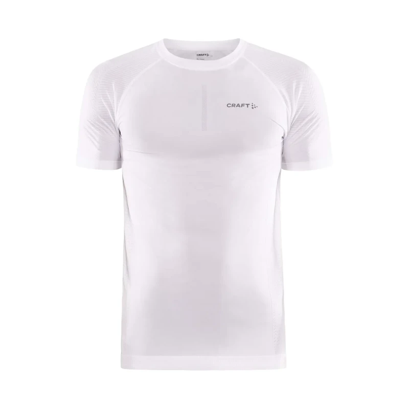 Image of Craft CRAFT Men Adv Cool Intensity Short Sleeve in White Size: large White L Male 7318573826716