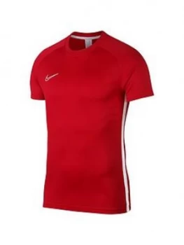 Image of Nike Academy Dry T-Shirt - Red, Size S, Men