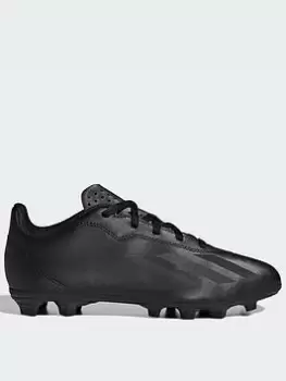 Image of Adidas Junior X Speedportal.3 Astro Turf Football Boot, Black, Size 10