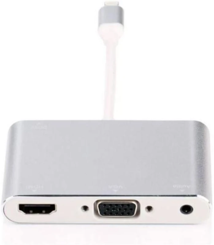 Image of Microconnect LIGHT-HUB4 interface hub Lightning 480 Mbps Silver
