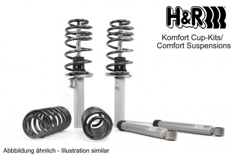 Image of Suspension kit, coil springs / shock absorbers H&R 40485-1