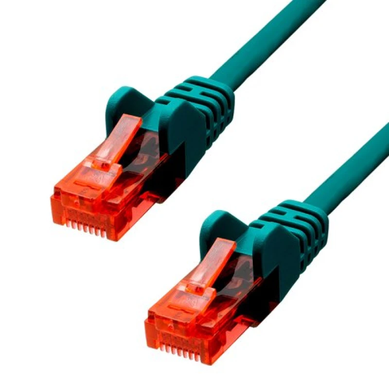 Image of ProXtend CAT6 U/UTP CCA PVC Ethernet Cable Green 5M