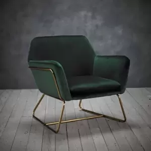 image of LPD Charles Armchair Racing Green