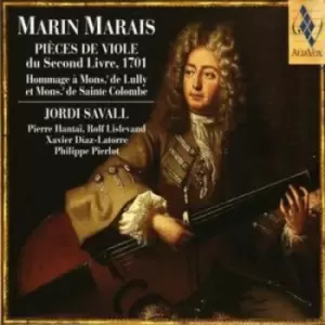 image of Marin Marais - 2nd Book of Viol Pieces: Hommage to Lully and St Colombe CD Album - Used