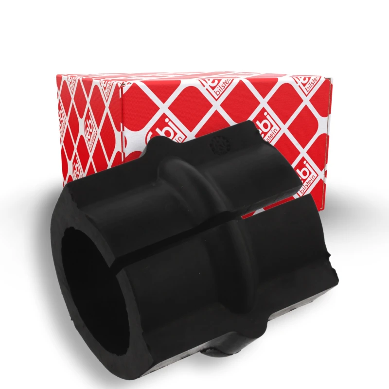 Image of FEBI BILSTEIN 06185 Stabilizer Bushes Rear Axle, Rubber Rubber Anti-roll Bar Bush Kit (1334)