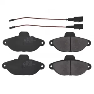 Image of Brake Pad set 16084 by Febi Bilstein Front Axle