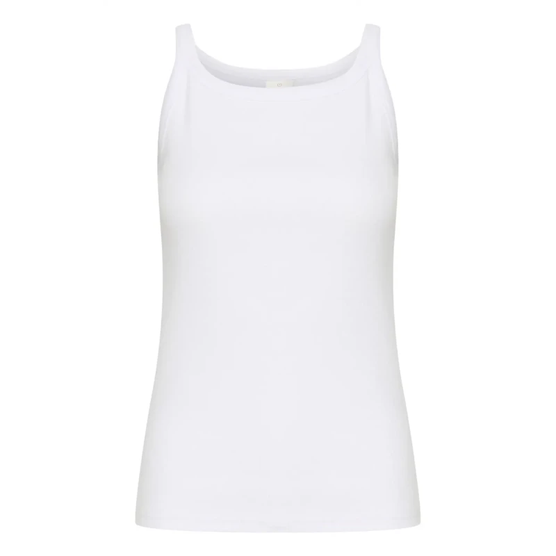 Image of Kaffe Womens tank top KAFFE Carna Blanc Female L