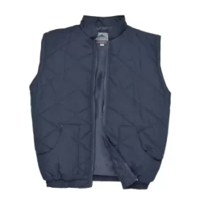 Image of Portwest Mens Glasgow Bodywarmer Navy 2XL