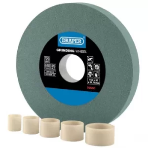 Image of Draper 99568 Silicon Carbide Bench Grinding Wheel 120G (150mm x 20mm)