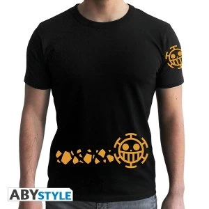Image of One Piece - Trafalgar New World Mens Large T-Shirt - Black