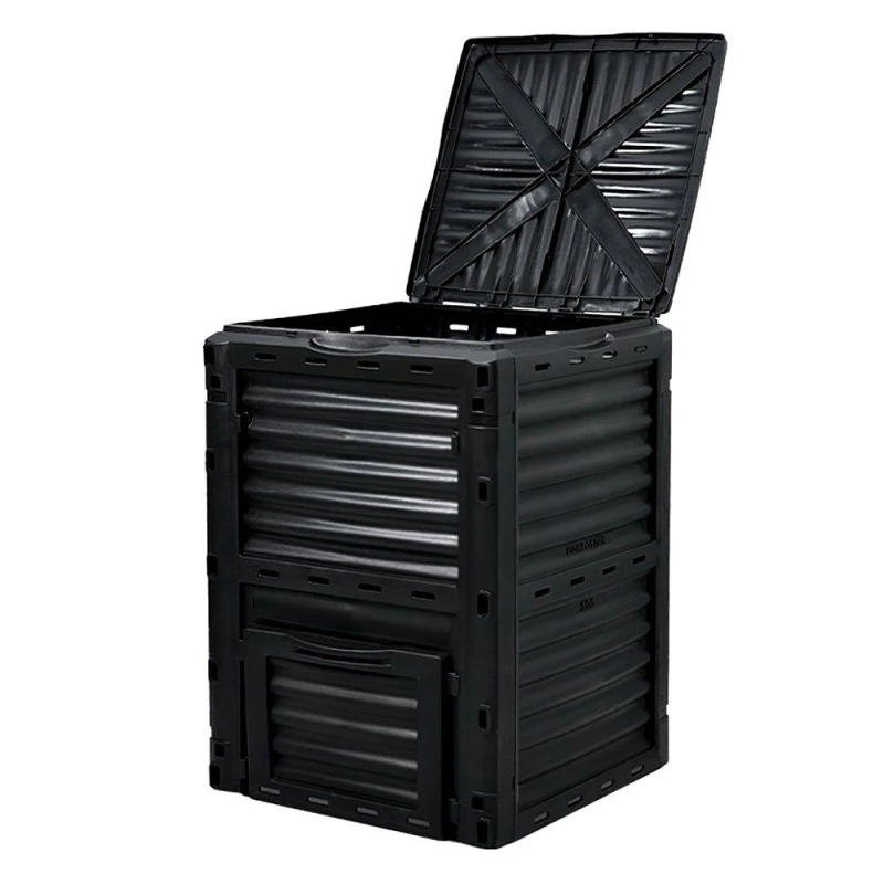 Image of Breeins 300L Garden Compost Bin Black unisex One size
